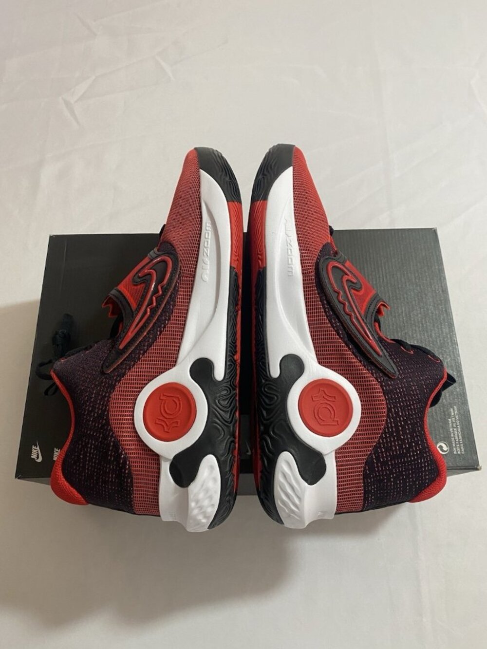 New Mens Size 14 - Nike KD Trey 5 X University Red Black DD9538 006 - Picture 5 of 10